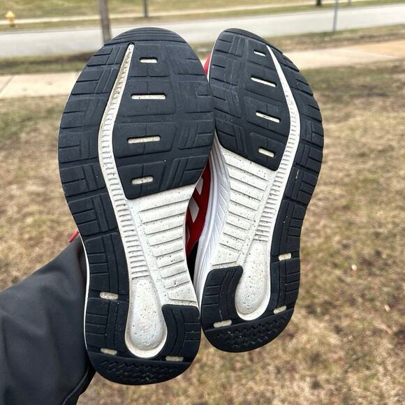 Adidas Galaxy 5 Men’s Cloudfoam Athletic Shoes Size 9 Vivid Red‎ - Picture 6 of 9